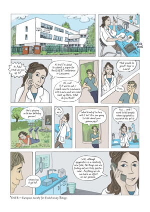 Epigenetics Comic| Foto: Leibniz-IZW Epigenetics Comic| Foto: Leibniz-IZW
